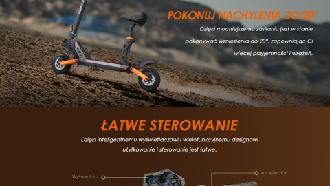 Hulajnoga elektryczna KuKirin G2 Pro Hulajnoga elektryczna KuKirin G2 Pro