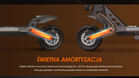 Hulajnoga elektryczna KuKirin G2 Pro Hulajnoga elektryczna KuKirin G2 Pro
