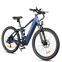 Elektryczny rower górski SAMEBIKE XD26 niebieski