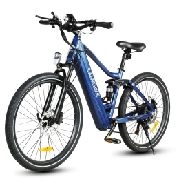 Elektryczny rower górski SAMEBIKE XD26 niebieski