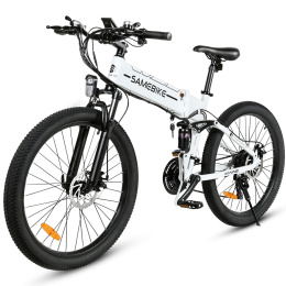 Rower elektryczny Samebike LO26-II-FT-YD-WH