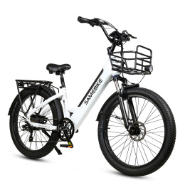 Rower elektryczny Samebike RS-A01 biały