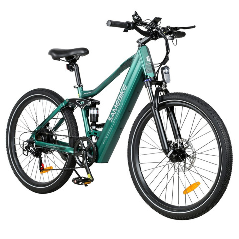 SAMEBIKE XD26-II elektryczny rower hybrydowy - Zielony SAMEBIKE XD26-II elektryczny rower hybrydowy - Zielony