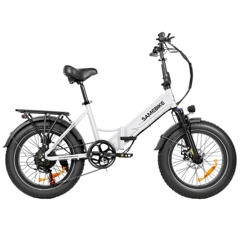 SAMEBIKE LOTDM200-II-FT elektryczny składany rower górski - Biały SAMEBIKE LOTDM200-II-FT elektryczny składany rower górski - Biały