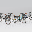 SAMEBIKE RS-A07 elektryczny miejski rower rekreacyjny - Czarny
