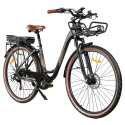 SAMEBIKE RS-A07 elektryczny miejski rower rekreacyjny - Czarny