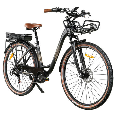 SAMEBIKE RS-A07 elektryczny miejski rower rekreacyjny - Czarny SAMEBIKE RS-A07 elektryczny miejski rower rekreacyjny - Czarny