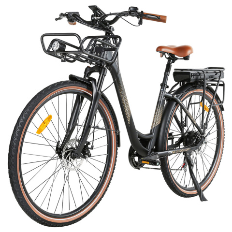 SAMEBIKE RS-A07 elektryczny miejski rower rekreacyjny - Czarny SAMEBIKE RS-A07 elektryczny miejski rower rekreacyjny - Czarny