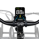 SAMEBIKE RS-A07 elektryczny miejski rower rekreacyjny - Czarny